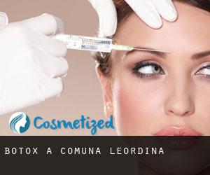 Botox a Comuna Leordina